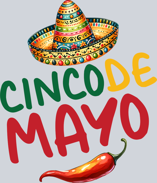 DTF Transfer Cinco de Mayo - Cinco de Mayo Spicy