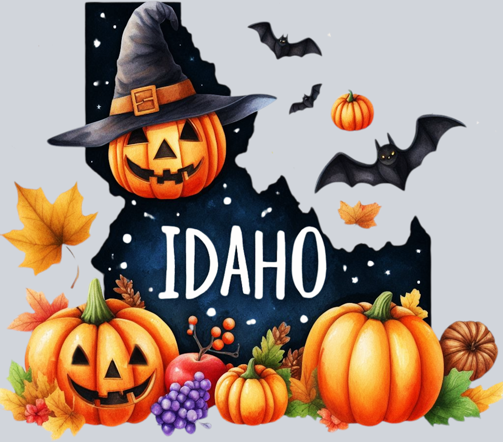 DTF Transfer Halloween States - Idaho