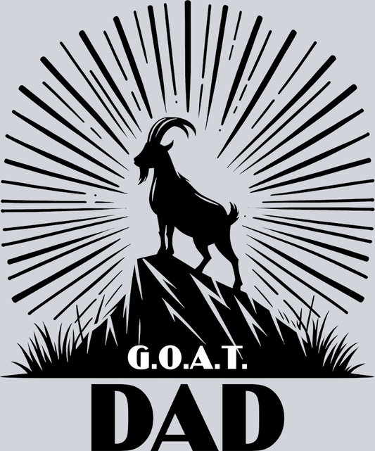 DTF Transfer Father's Day - GOAT Dad