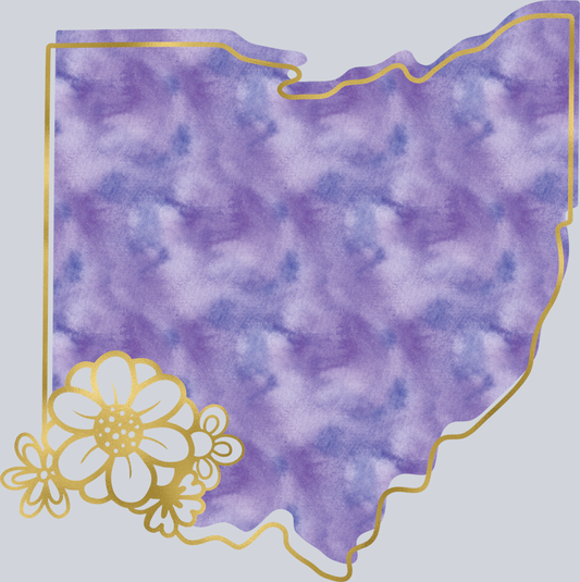 DTF Transfer Ohio - Watercolor