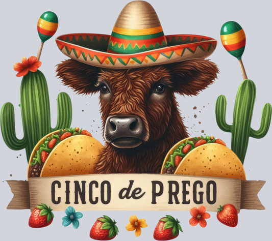 DTF Transfer Cinco de Mayo - Cinco de Prego