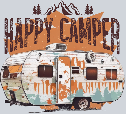 DTF Transfer Camping - Happy Camper