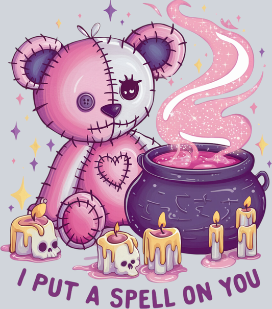 DTF Transfer Halloween  - I put a Spell on You