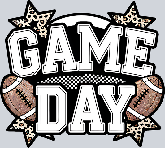 DTF Transfer Football - Game Day