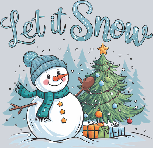 DTF Transfer Christmas - Let it Snow
