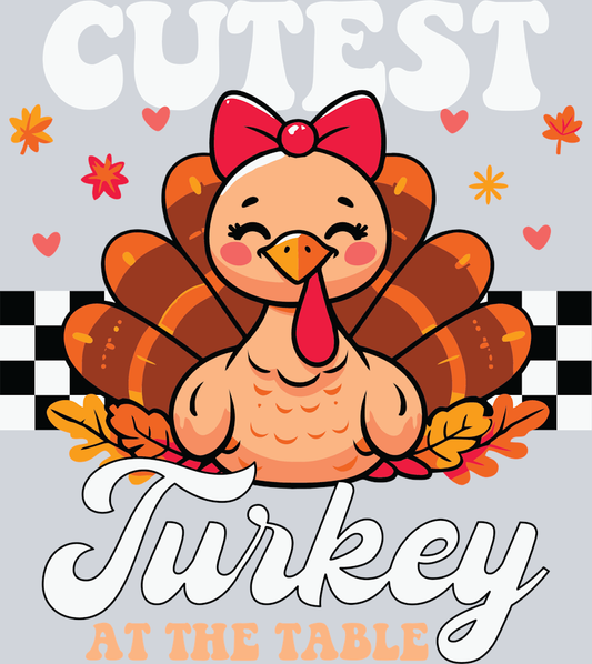 Thanksgiving - Cutest Turkey at the Table