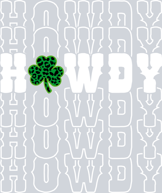 DTF Transfer St. Patrick's Day - Howdy