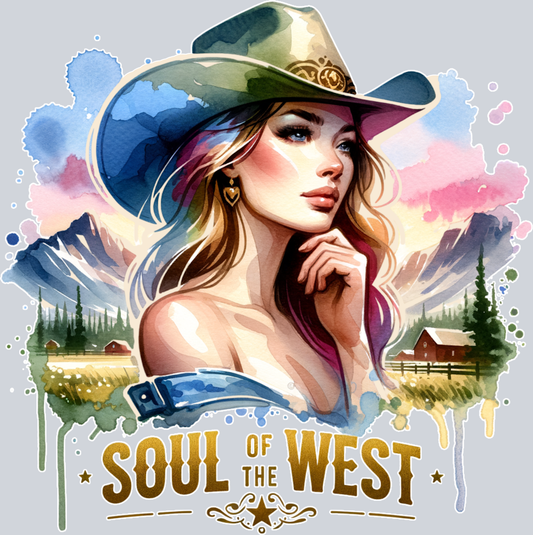 DTF Transfer Western - Soul of the West