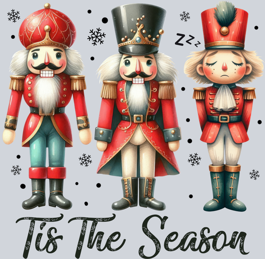 DTF Transfer Christmas - Tis the Season Nutcracker