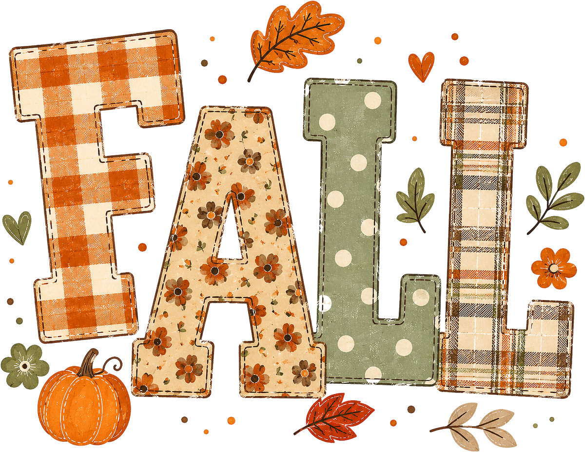 DTF Transfer Thanksgiving - Fall