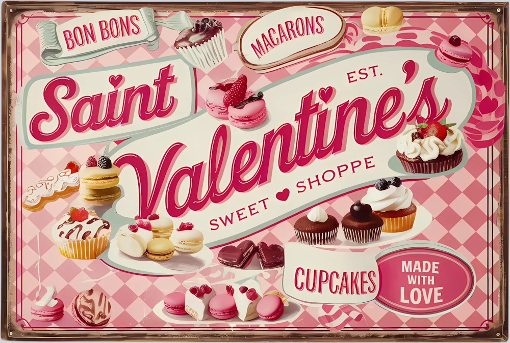 DTF Transfer Valentines - Saint Valentine's Sweet Shoppe