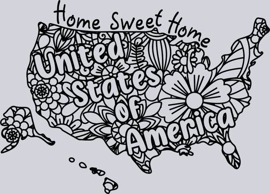 DTF Transfer USA - Home Sweet Home
