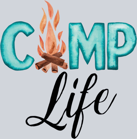 DTF Transfer Camping - Camp Life