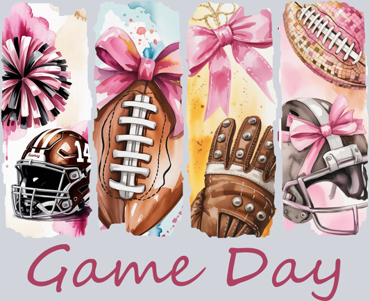 DTF Transfer Football - Game Day Panel