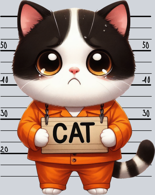 DTF Transfer Cats - Cats Angry and Scared