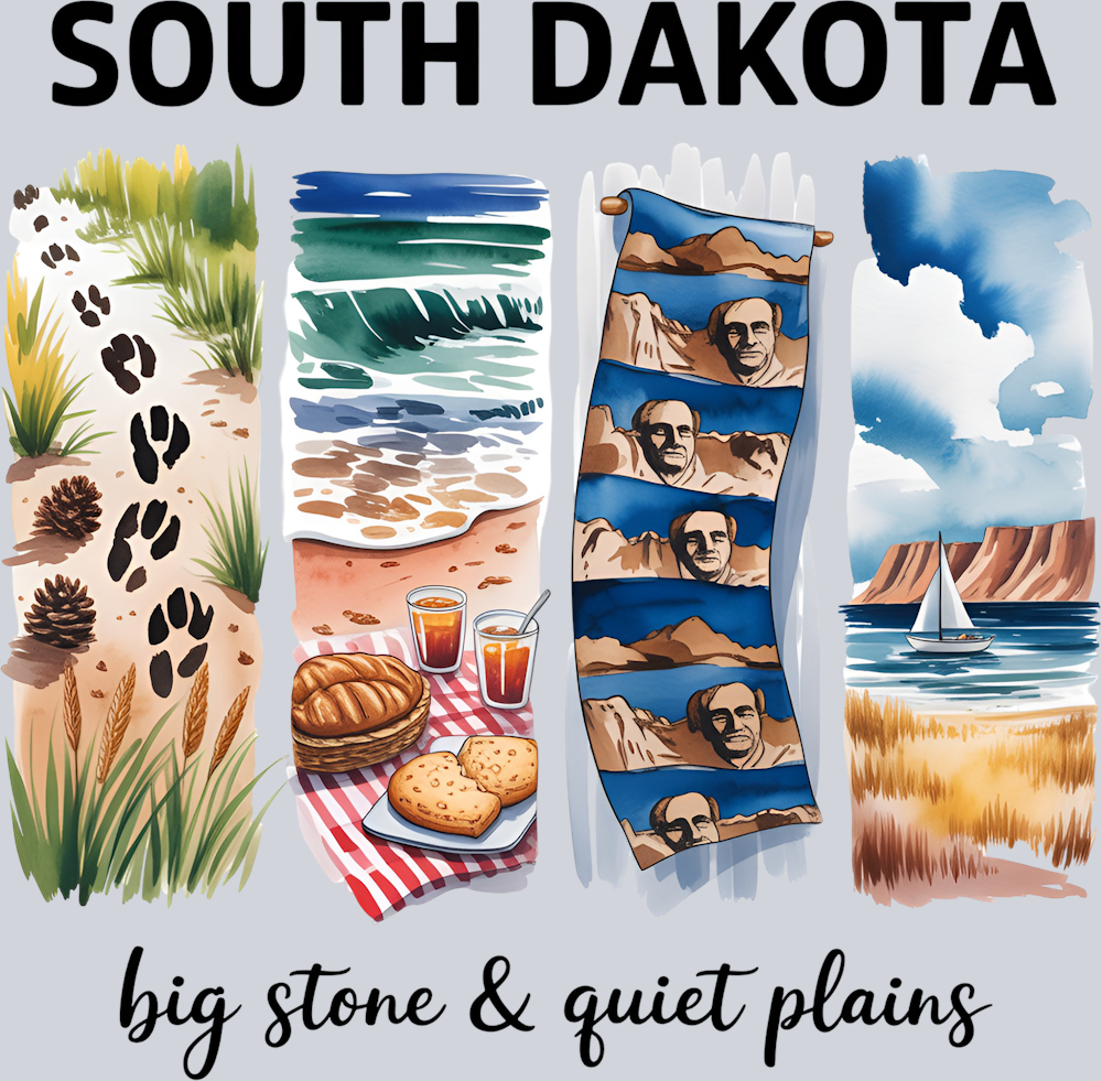 DTF Transfer South Dakota - Big Stone & Quiet Plains