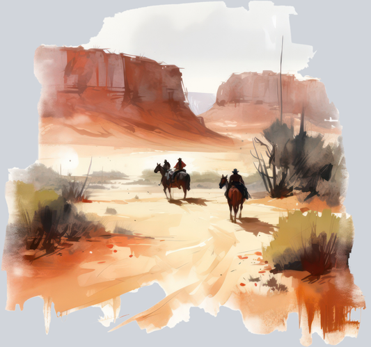 DTF Transfer Western - Lonely Party