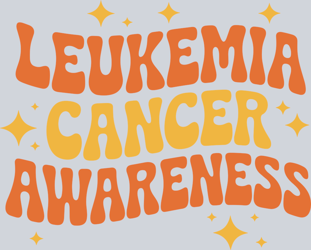DTF Transfer Leukemia - Leukemia Cancer Awareness