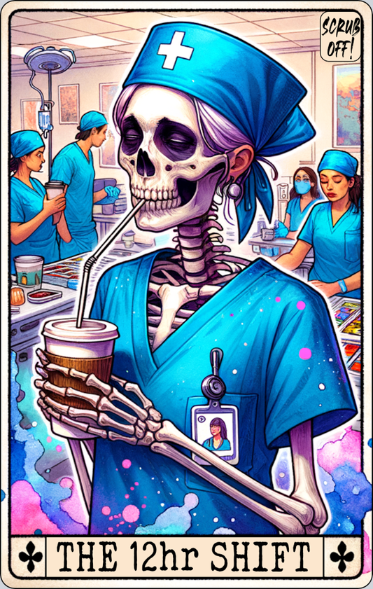 DTF Transfer Halloween - The 12hr Shift