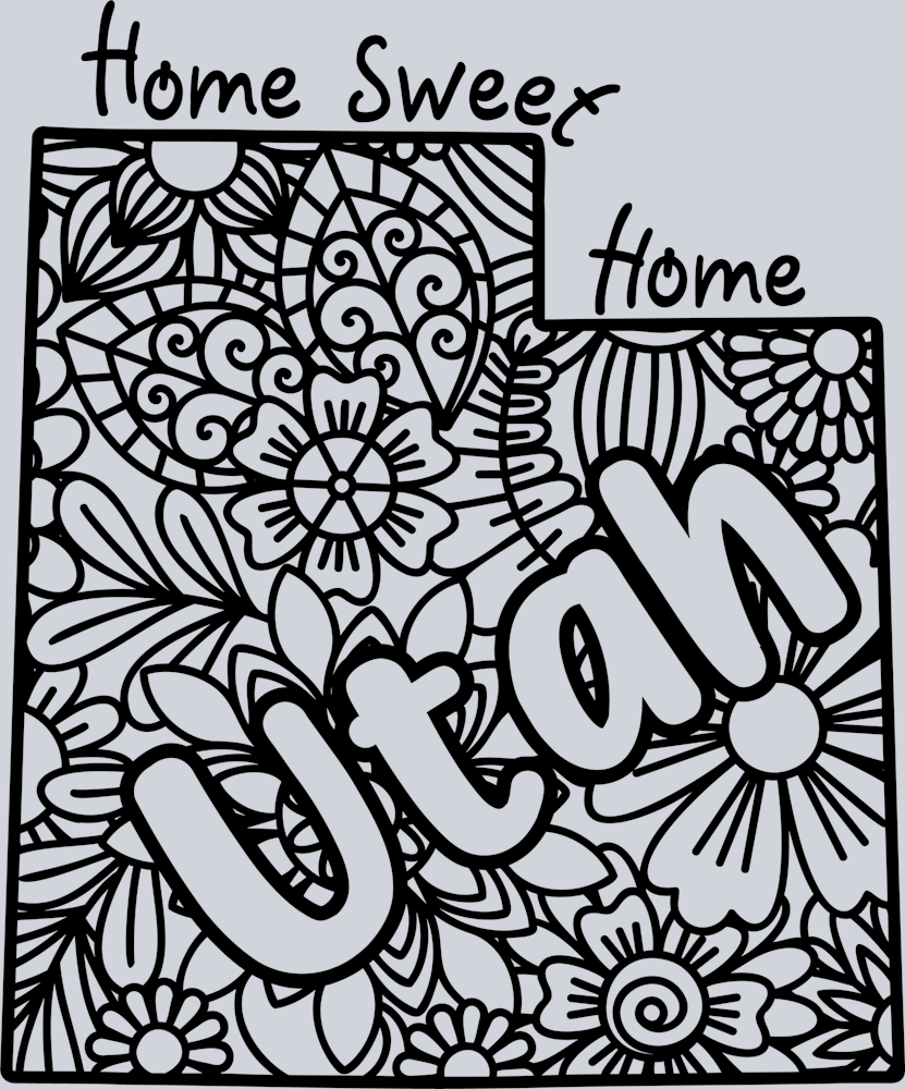 DTF Transfer Utah - Home Sweet Home