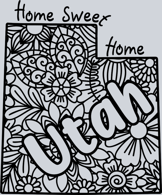 DTF Transfer Utah - Home Sweet Home