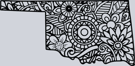 DTF Transfer Oklahoma - Mandala