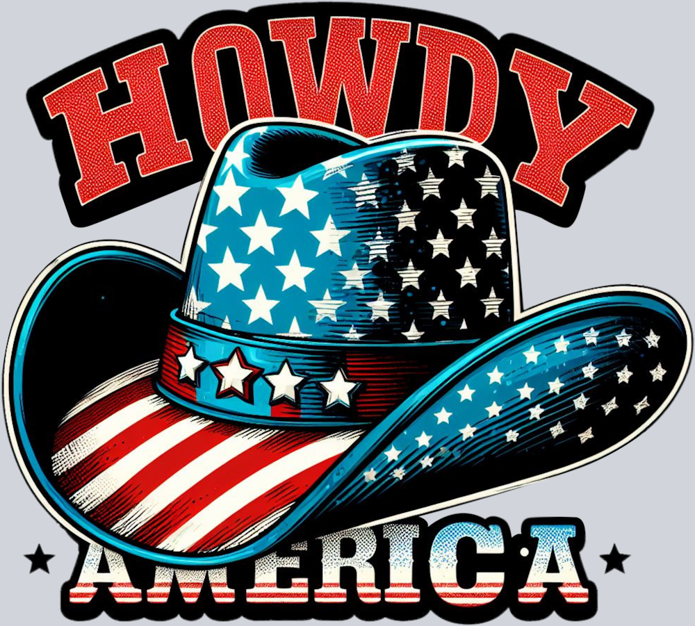 DTF Transfer Western - Howdy America
