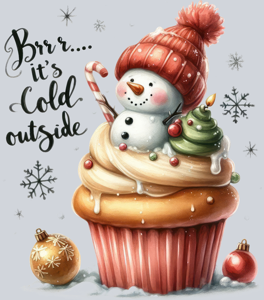 DTF Transfer Christmas - Brrr...it's Cold Outside