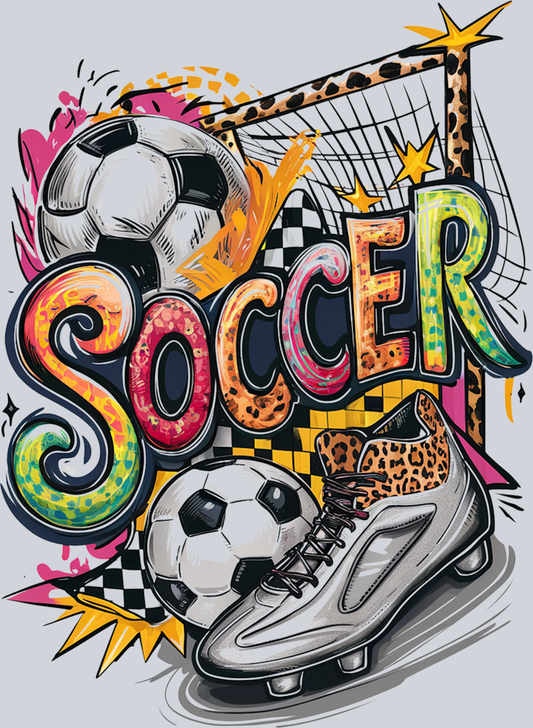 DTF Transfer Soccer - Soccer