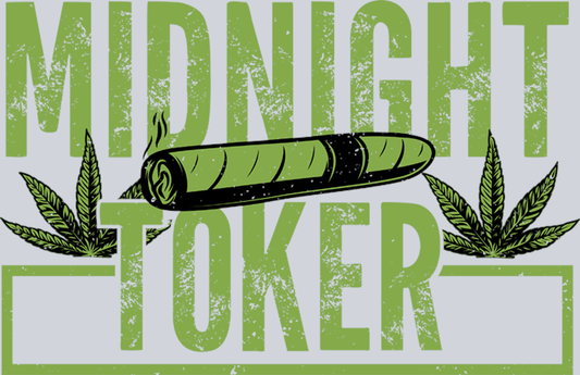 DTF Transfer 420 - Midnight Toker