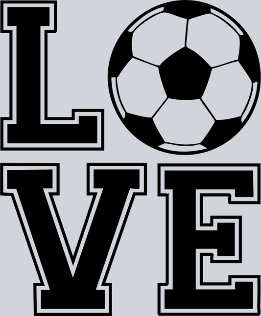 DTF Transfer Soccer - Love