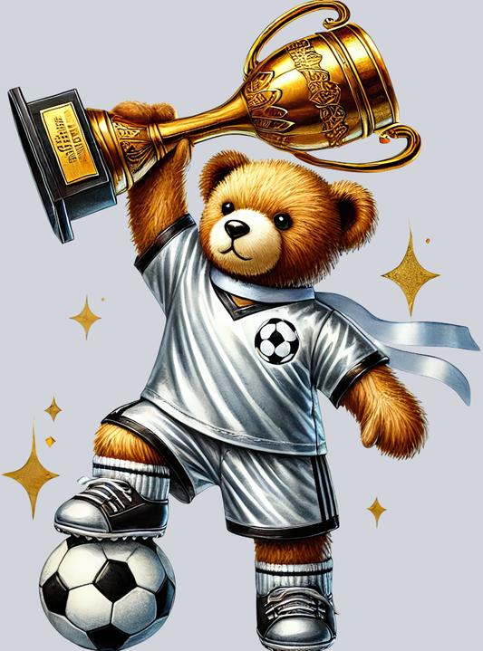 DTF Transfer Soccer - Bear Trophy