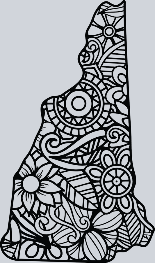 DTF Transfer New Hampshire - Mandala