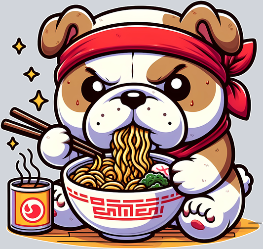 DTF Transfer Dogs - Anima Bulldog