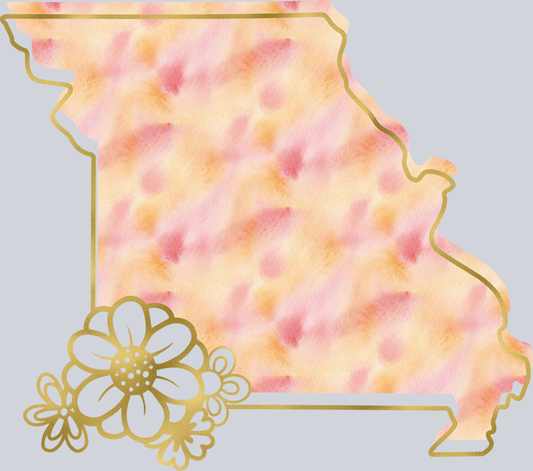 DTF Transfer Missouri - Watercolor