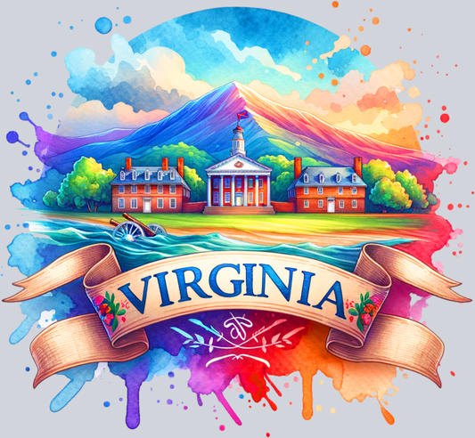 DTF Transfer Virginia - Sunkin Cannons