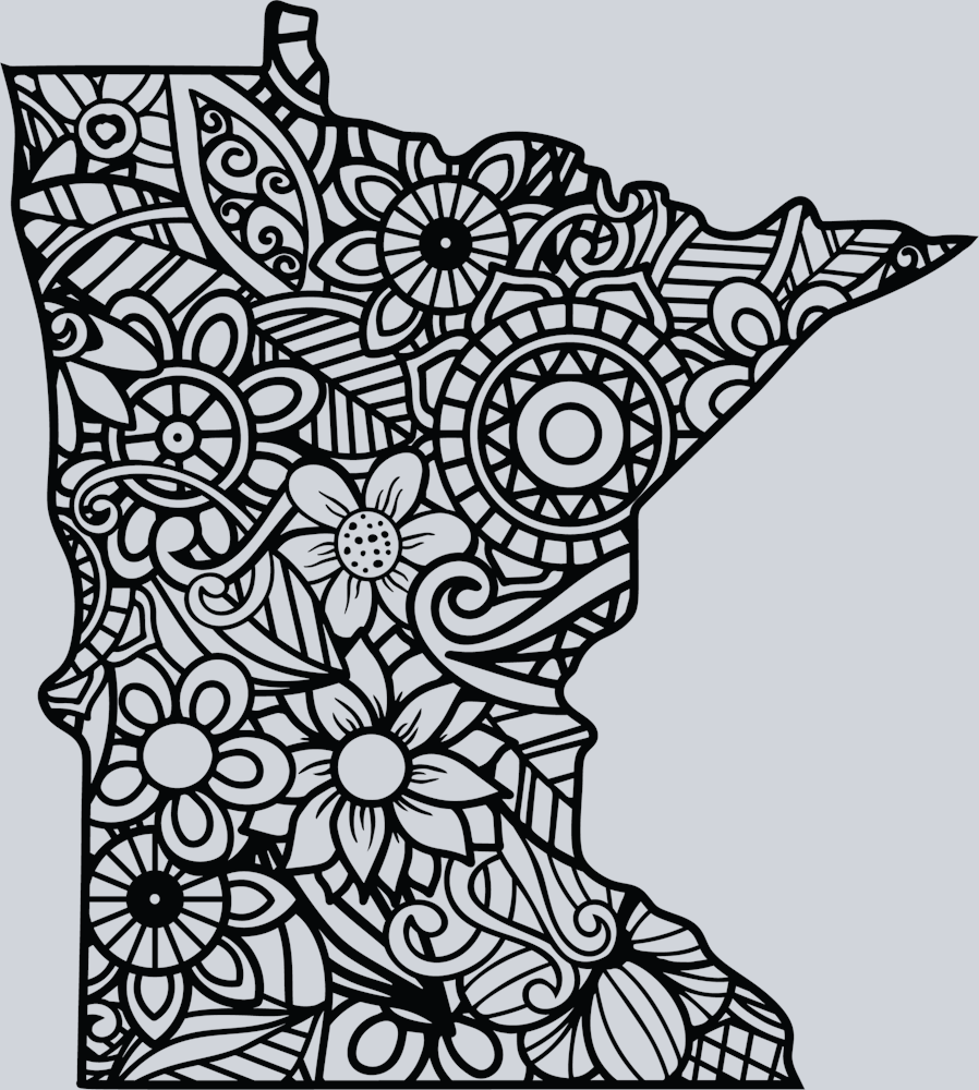 DTF Transfer Minnesota - Mandala