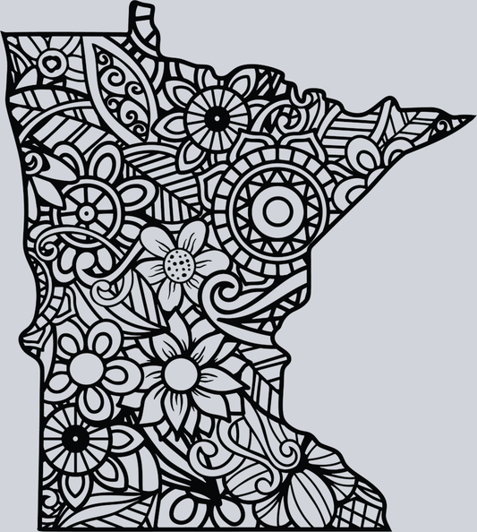 DTF Transfer Minnesota - Mandala