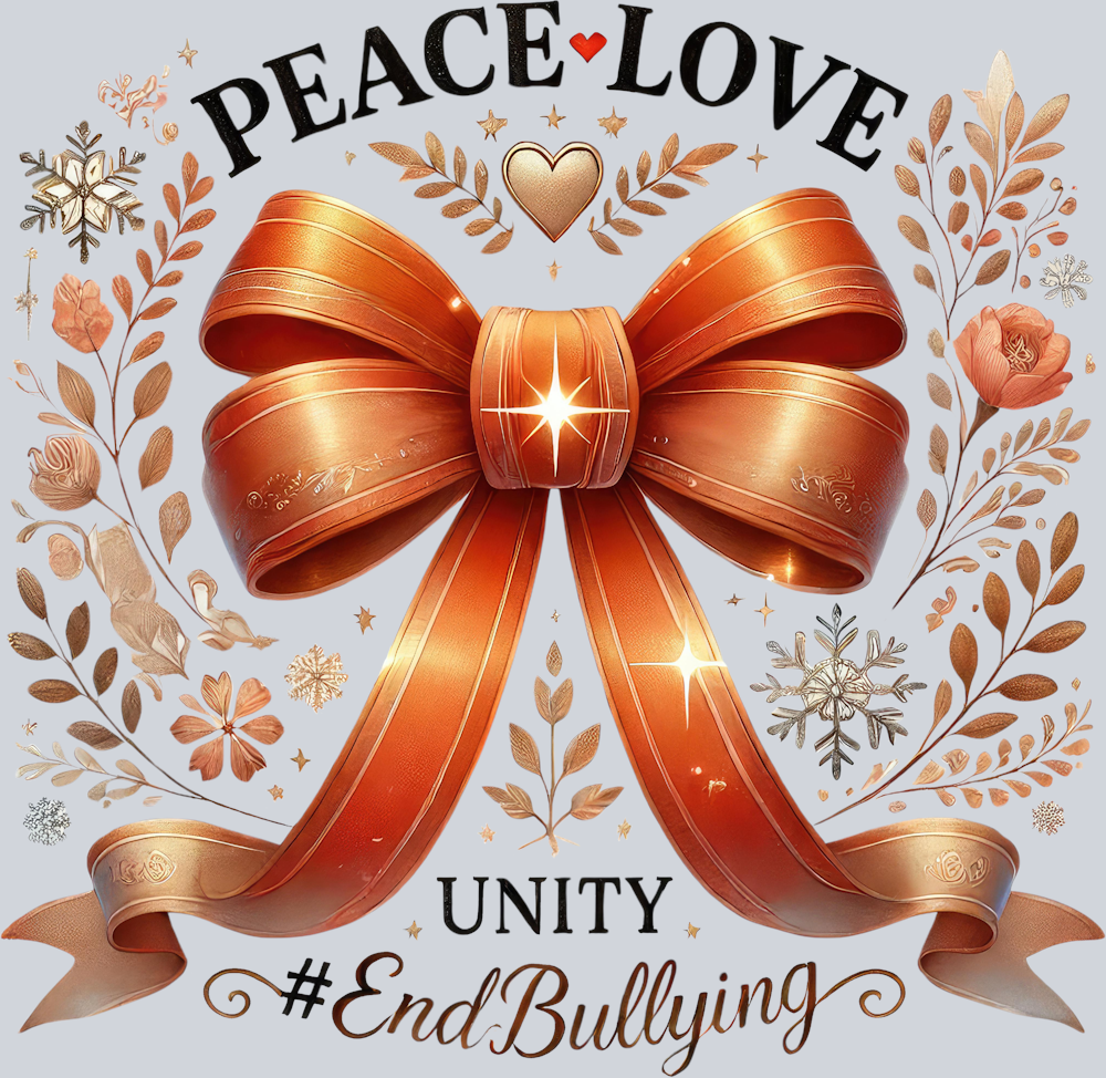 DTF Transfer Anti Bullying - Peace Love Unity