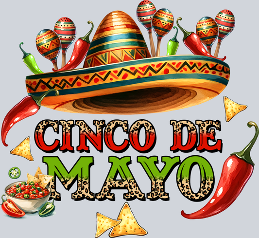 DTF Transfer Cinco de Mayo - Sombrero