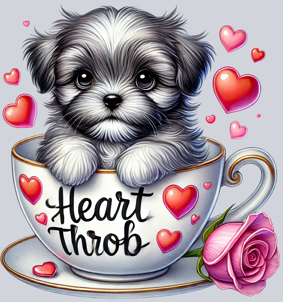 DTF Transfer Valentines - Heart Throb