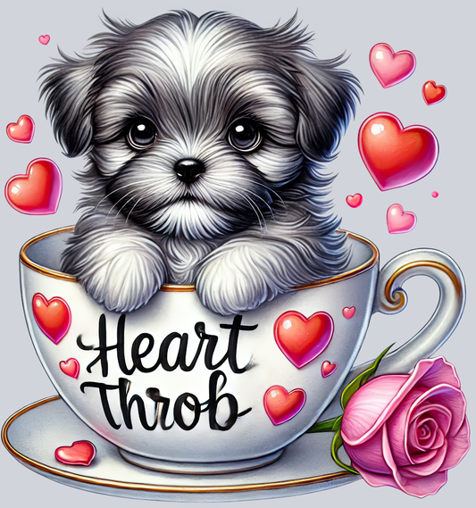 DTF Transfer Valentines - Heart Throb