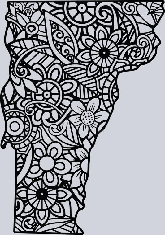 DTF Transfer Vermont - Mandala