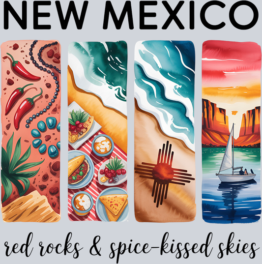 DTF Transfer New Mexico - Red Rocks & Spice-Kissed Skies