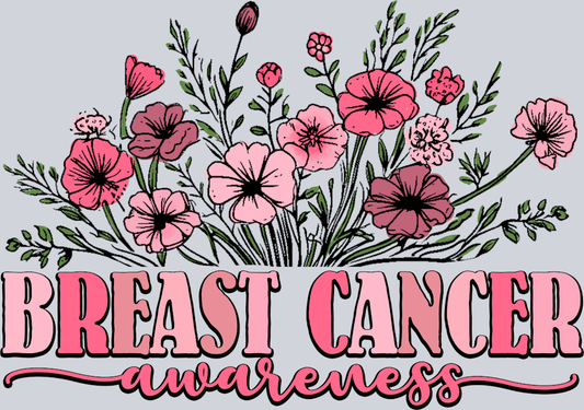 DTF Transfer Breast Cancer - Breast Cancer Awareness