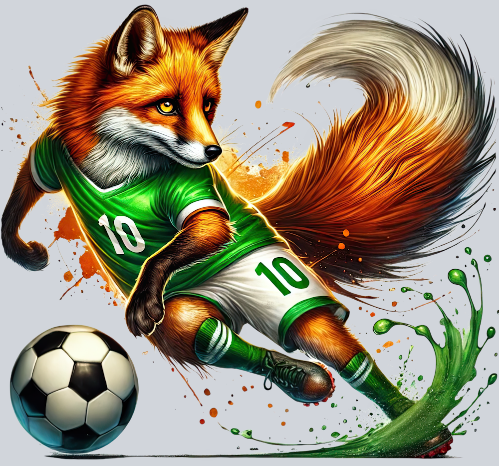 DTF Transfer Soccer - Fox