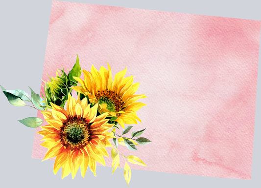 DTF Transfer Colorado - Sunflower Watercolor