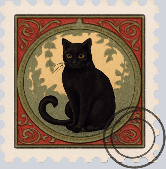 DTF Transfer Halloween - Postage Stamps 19