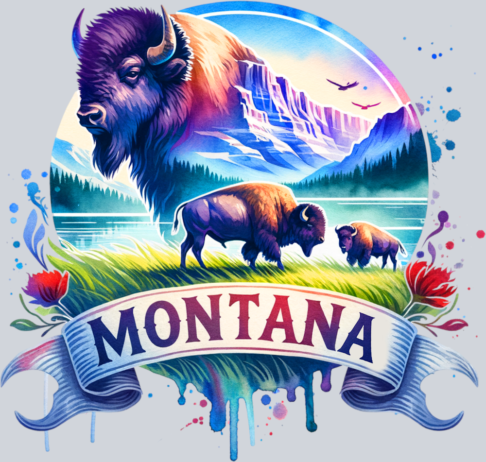 DTF Transfer Montana - The Herd