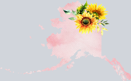 DTF Transfer Alaska - Sunflower Watercolor